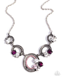 Paparazzi "Polished Perch" Pink Necklace & Earring Set Paparazzi Jewelry