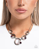 Paparazzi "Polished Perch" Pink Necklace & Earring Set Paparazzi Jewelry