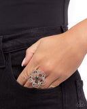 Paparazzi "Still Studs" Black Ring Paparazzi Jewelry