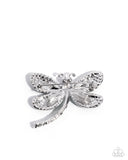 Paparazzi "Divine Dragonfly" Green Brooch Pin Paparazzi Jewelry