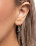 Paparazzi "Mesmerizing Model" Purple Necklace & Earring Set Paparazzi Jewelry