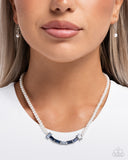 Paparazzi "Eloquent Emeralds" Blue Necklace & Earring Set Paparazzi Jewelry