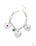 Paparazzi "In Love With You" Green Bracelet Paparazzi Jewelry