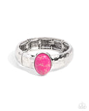 Paparazzi "Oval Obsession" Pink Bracelet Paparazzi Jewelry