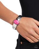 Paparazzi "Oval Obsession" Pink Bracelet Paparazzi Jewelry