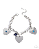 Paparazzi "In Love With You" Blue Bracelet Paparazzi Jewelry