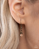 Paparazzi "Whimsical Delight & Content" Brass Necklace & Earring Set Paparazzi Jewelry