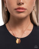 Paparazzi "Porcupine Pizzazz" Copper Necklace & Earring Set Paparazzi Jewelry