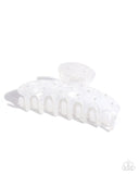Paparazzi "Precise Pearls" White Hair Clip Paparazzi Jewelry