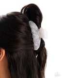 Paparazzi "Precise Pearls" White Hair Clip Paparazzi Jewelry