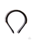 Woven Welding - Black Paparazzi Jewelry