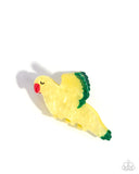 Paparazzi "Canary Chic" Yellow Hair Clip Paparazzi Jewelry