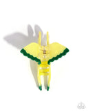 Paparazzi "Canary Chic" Yellow Hair Clip Paparazzi Jewelry
