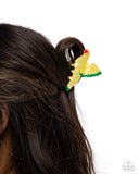 Paparazzi "Canary Chic" Yellow Hair Clip Paparazzi Jewelry