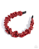 Ruffled Rebel - Red Paparazzi Jewelry