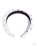 Cute Chairwoman - White Paparazzi Jewelry