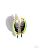 Paparazzi "Tropical Tail" Yellow Hair Clip Paparazzi Jewelry