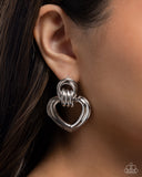 Paparazzi "Constant Calm" Silver Post Earrings Paparazzi Jewelry
