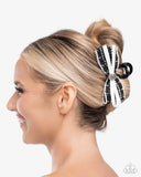 Paparazzi "Private School" Black Hair Clip Paparazzi Jewelry