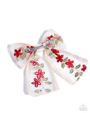 Paparazzi "Garden Guardian" Red Hair Clip Paparazzi Jewelry