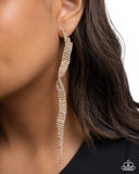 Paparazzi "Flashy Following" Gold Post Earrings Paparazzi Jewelry