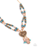 Paparazzi "Breathe a Sigh of Relief" Multi Necklace & Earring Set Paparazzi Jewelry
