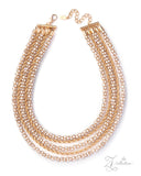 Paparazzi "Notorious" Zi Collection Necklace & Earring Set Paparazzi Jewelry