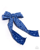 Paparazzi "Good to BOW" Blue Hair Clip Paparazzi Jewelry