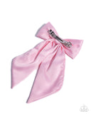 Paparazzi "Ready, Set, BOW!" Pink Hair Clip Paparazzi Jewelry