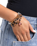 Paparazzi "Lasting Layers" Copper Bracelet Paparazzi Jewelry