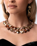 Paparazzi "Affectionate" 2025 Zi Collection Necklace & Earring Set Paparazzi Jewelry