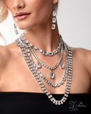 Paparazzi "Lavish" 2025 Zi Collection Necklace & Earring Set Paparazzi Jewelry