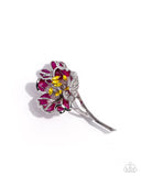 Paparazzi "Blooming Biosphere" Pink Brooch Pin Paparazzi Jewelry