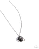 Paparazzi "Quarterback Chic" Black Necklace & Earring Set Paparazzi Jewelry