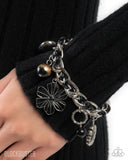Paparazzi "Equally Enchanted" Black Bracelet Paparazzi Jewelry