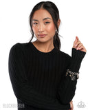 Paparazzi "Equally Enchanted" Black Bracelet Paparazzi Jewelry