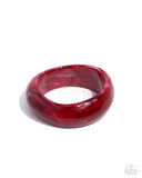 Paparazzi "Modest Mirage" Red Bracelet Paparazzi Jewelry