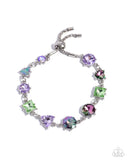 Paparazzi "Royal Arrangement" Purple Bracelet Paparazzi Jewelry