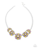 Paparazzi "Woodland Waltz" Yellow Necklace & Earring Set Paparazzi Jewelry