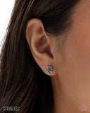 Paparazzi "Royal Grounds" Silver Post Earrings Paparazzi Jewelry