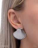 Paparazzi "Coastal Clique" Silver Post Earrings Paparazzi Jewelry