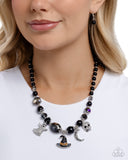Paparazzi "Frightening Facets" Multi Necklace & Earring Set Paparazzi Jewelry