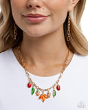 Paparazzi "Harvest Haute" Multi Necklace & Earring Set Paparazzi Jewelry