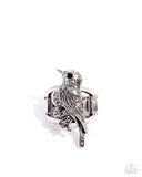 Paparazzi "Songbird Season" Silver Ring Paparazzi Jewelry