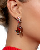 Paparazzi "Gingerbread Man" Multi Post Earrings Paparazzi Jewelry