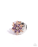 Paparazzi "Floral Fermata" Purple Ring Paparazzi Jewelry