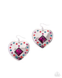 Paparazzi "Lovely Lights" Pink Earrings Paparazzi Jewelry