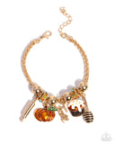 Paparazzi "So Much to be Thankful For" Gold Bracelet Paparazzi Jewelry