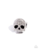 Paparazzi "Skeleton Shimmer" White Ring Paparazzi Jewelry