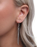 Paparazzi "Twisted Tapestry" White Necklace & Earring Set Paparazzi Jewelry